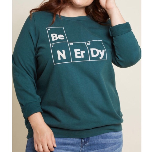 Modcloth Tops - ⚡️⚡️ModCloth Be Nerdy sweatshirt science school